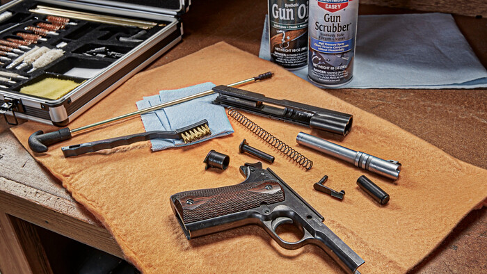 understanding how to clean a handgun
